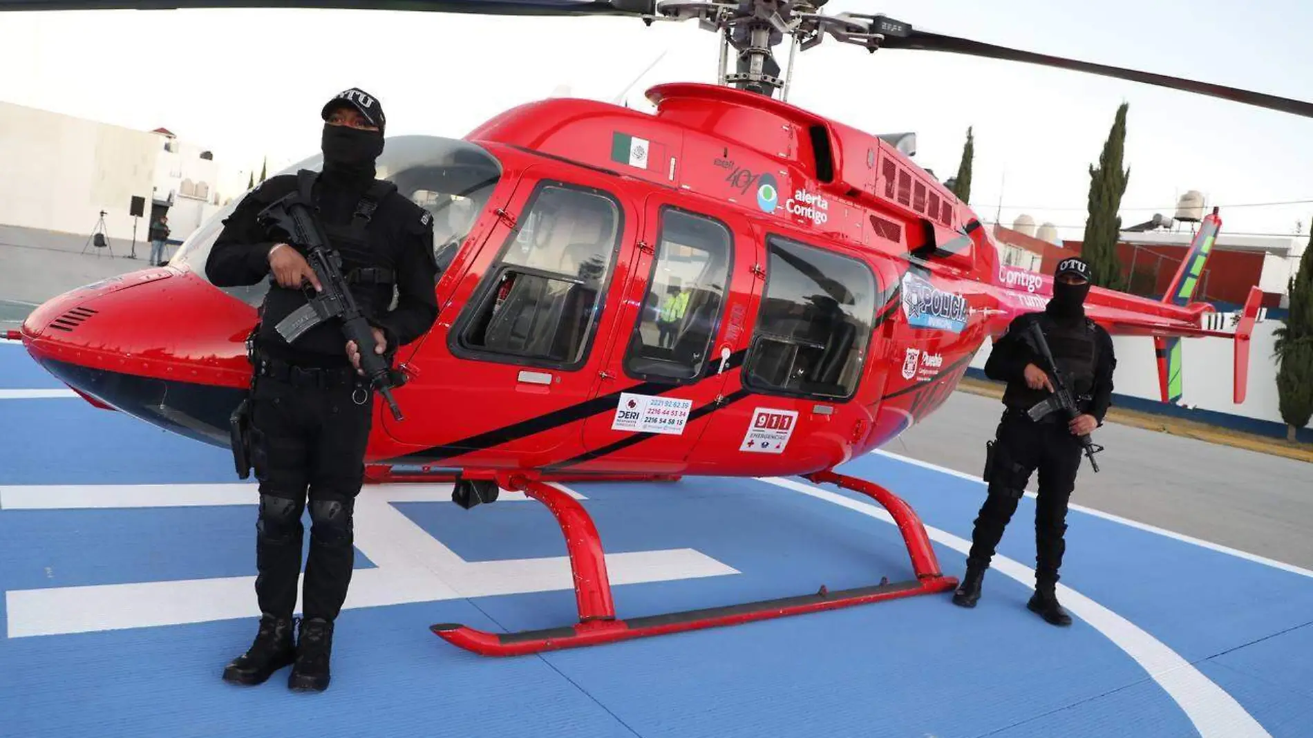 Seguridad operará el helicóptero 